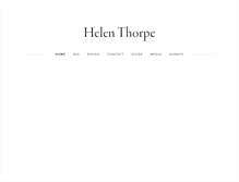 Tablet Screenshot of helenthorpe.com